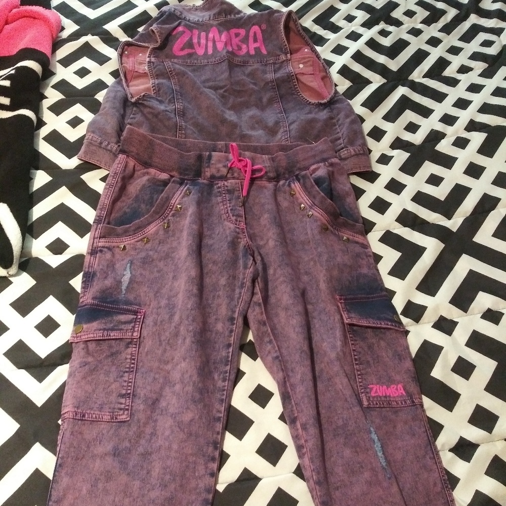 Zumba pants and vest
